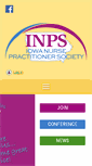 Mobile Screenshot of iowanpsociety.org